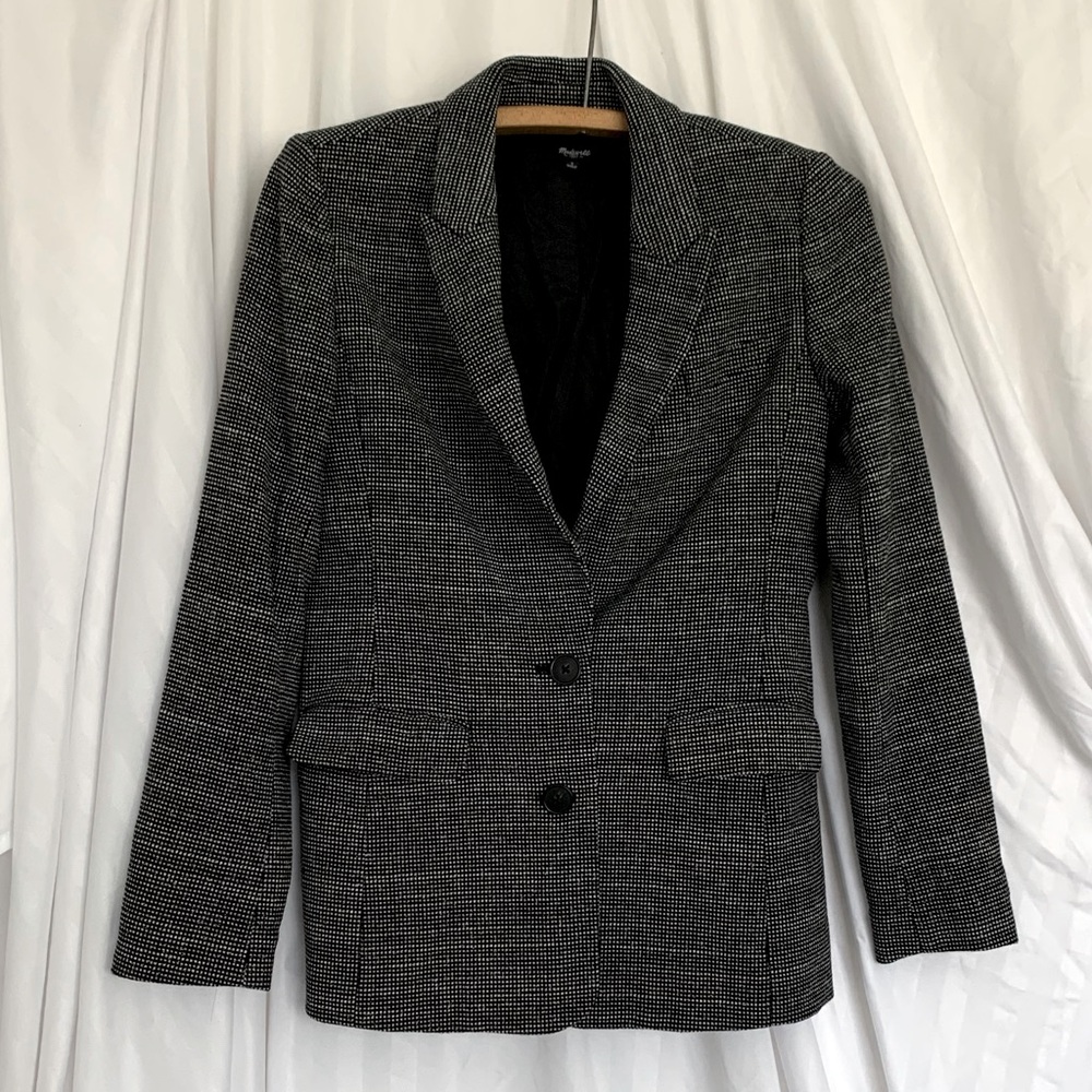 Madewell Running Stitch Blazer Jacket
